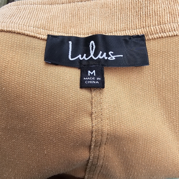 Lulu's Made with Moxie Tan Corduroy Mini Skirt - Picture 7 of 13